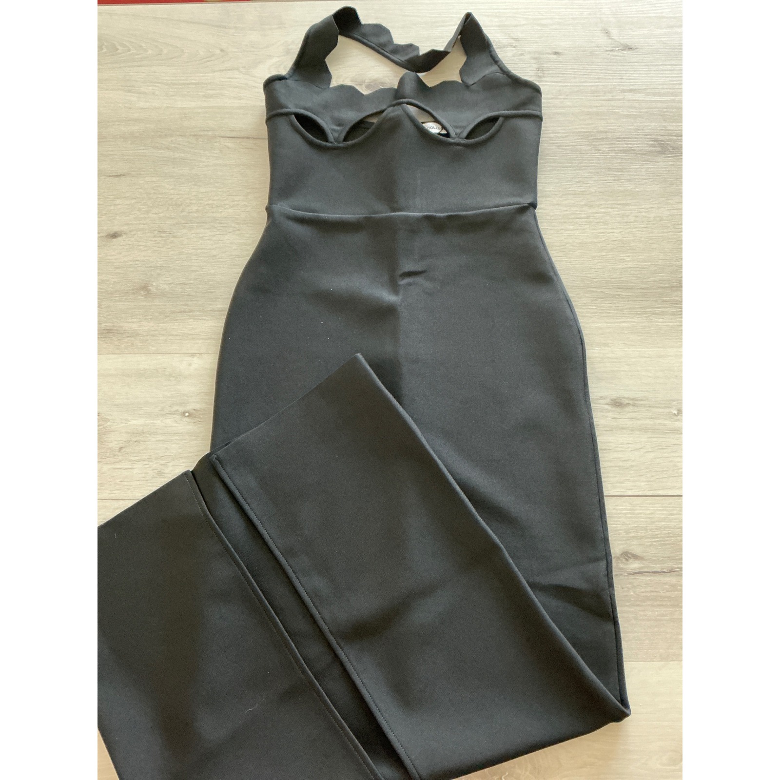 Yg Collection Gianna Halter Gown Black Xl New With Tags — image 6 of 7